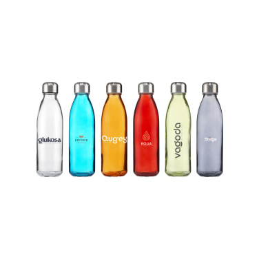 Logotrade promotional merchandise picture of: Topflask Glass 650 ml drinking bottle