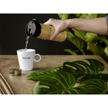 Logotrade promotional merchandise picture of: Sakura 360 ml bamboo thermo bottle/thermo cup