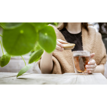 Logo trade promotional giveaway photo of: Alba 350 ml double-walled glass