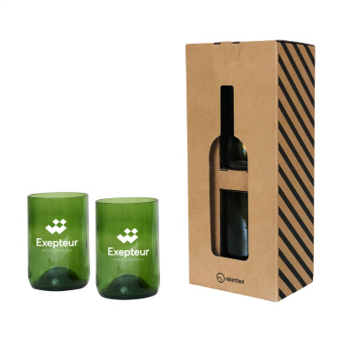Logo trade advertising products picture of: Rebottled® Tumbler 2-pack drinking glass