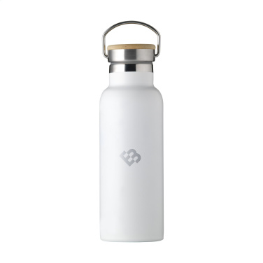 Logo trade promotional product photo of: Nordvik RCS Recycled Steel 500 ml drinking bottle