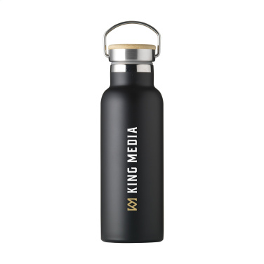 Logo trade promotional giveaways picture of: Nordvik RCS Recycled Steel 500 ml drinking bottle