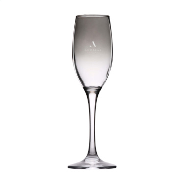 Logotrade advertising products photo of: Smokey Champagne glass 180 ml