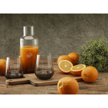Logotrade promotional gifts photo of: Smokey Water Glass 450 ml