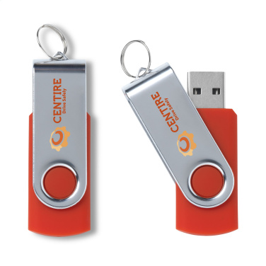 Logo trade promotional merchandise image of: USB Twist from stock 32 GB
