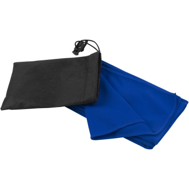 Logo trade business gift photo of: Lucas RPET sport towel 30x80 cm
