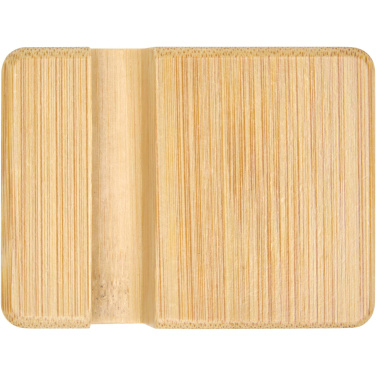 Logotrade promotional product picture of: Ebla bamboo phone stand