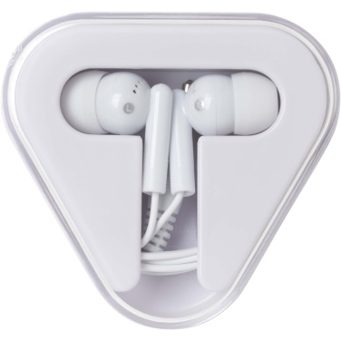 Logo trade corporate gifts image of: Rebel earbuds with recycled plastic storage box