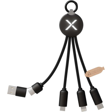 Logotrade corporate gift picture of: SCX.design C14 15W 5-in-1 charging cable