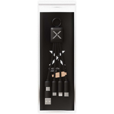 Logotrade corporate gift image of: SCX.design C13 15W 5-in-1 charging cable