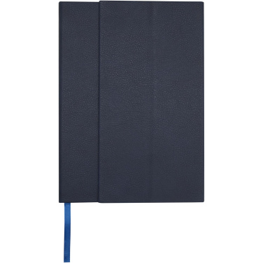 Logo trade promotional product photo of: Alejandra A5 recycled plastic hard cover notebook