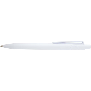 Logo trade promotional merchandise picture of: Unica recycled plastic ballpoint pen (blue ink)