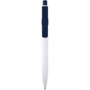 Logotrade promotional gift picture of: Unica recycled plastic ballpoint pen (black ink)