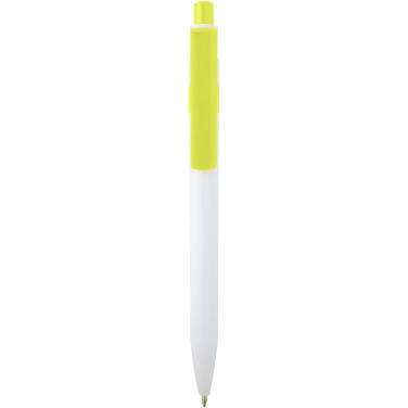 Logo trade promotional giveaways image of: Unica recycled plastic ballpoint pen (black ink)