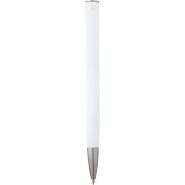 Logo trade corporate gifts image of: Ziggur aluminium ballpoint pen (blue ink)
