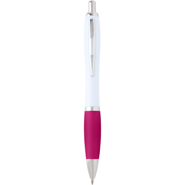 Logo trade advertising products image of: Nash recycled plastic ballpoint pen (black ink)