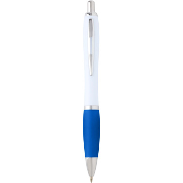 Logo trade corporate gift photo of: Nash recycled plastic ballpoint pen (black ink)