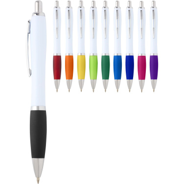Logo trade advertising product photo of: Nash recycled plastic ballpoint pen (blue ink)