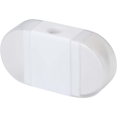 Logo trade promotional giveaway photo of: Velvi pencil sharpener with eraser 