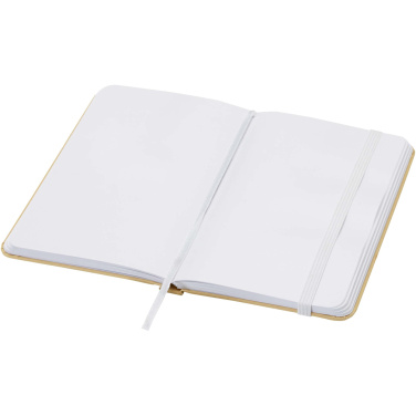 Logotrade promotional item image of: Reed A6 recycled hard cover notebook with plain pages