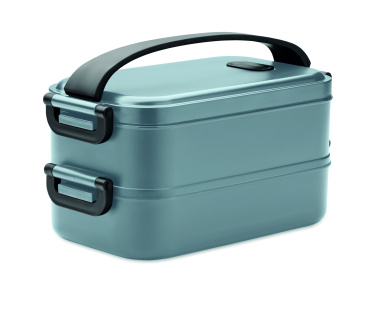 Logo trade business gift photo of: Lunch box in recycled PP
