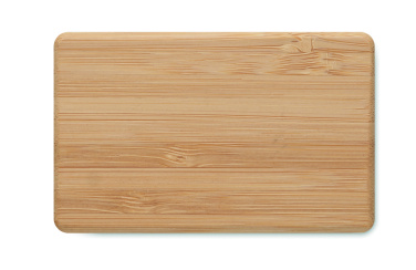 Logo trade promotional merchandise photo of: TWS earbuds in bamboo case