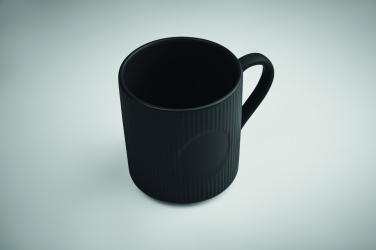 Logo trade promotional products image of: Ribbed ceramic mug mat 340 ml