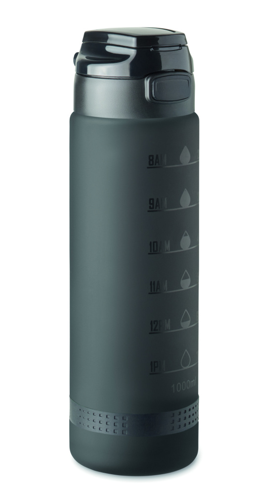 Logotrade promotional gift picture of: Sports water bottle RPET 1L