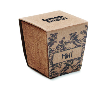 Logotrade promotional items photo of: Mint seeds growing kit