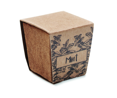 Logo trade promotional item photo of: Mint seeds growing kit
