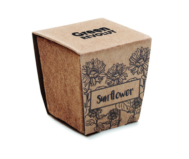 Logo trade advertising products picture of: Sunflower growing kit