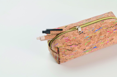 Logotrade business gift image of: Coloured cork pencil case