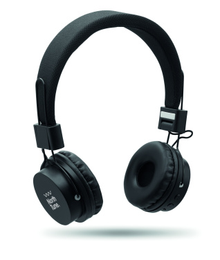 Logotrade corporate gifts photo of: ABS wireless foldable headphone