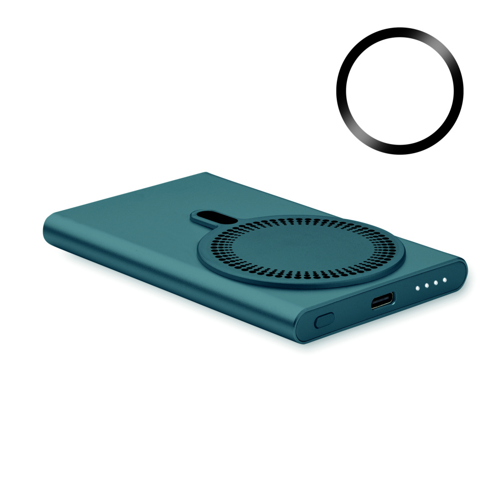 Logo trade promotional merchandise picture of: Wireless charger power bank