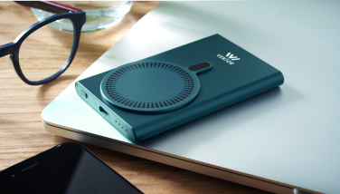 Logo trade promotional gifts image of: Wireless charger power bank