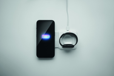 Logotrade promotional gifts photo of: 2 in 1 foldable charger 15W