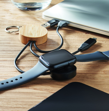 Logotrade business gifts photo of: Key ring with 4 in 1 60W cable