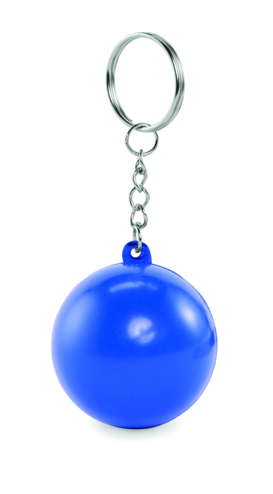 Logo trade promotional merchandise photo of: PU ball shape key ring