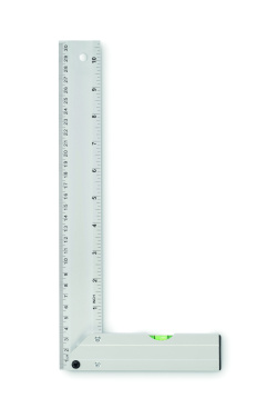 Logo trade promotional merchandise photo of: Aluminium level ruler 30 cm