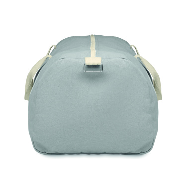 Logo trade promotional giveaways image of: Recycled duffle bag 320 gr/m²
