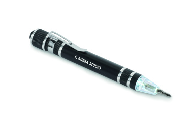 Logo trade promotional product photo of: recycled multi tool pen