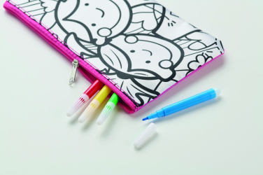 Logotrade business gift image of: Pencil case with markers