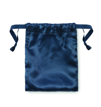 Logo trade advertising product photo of: Soft polyester eye mask