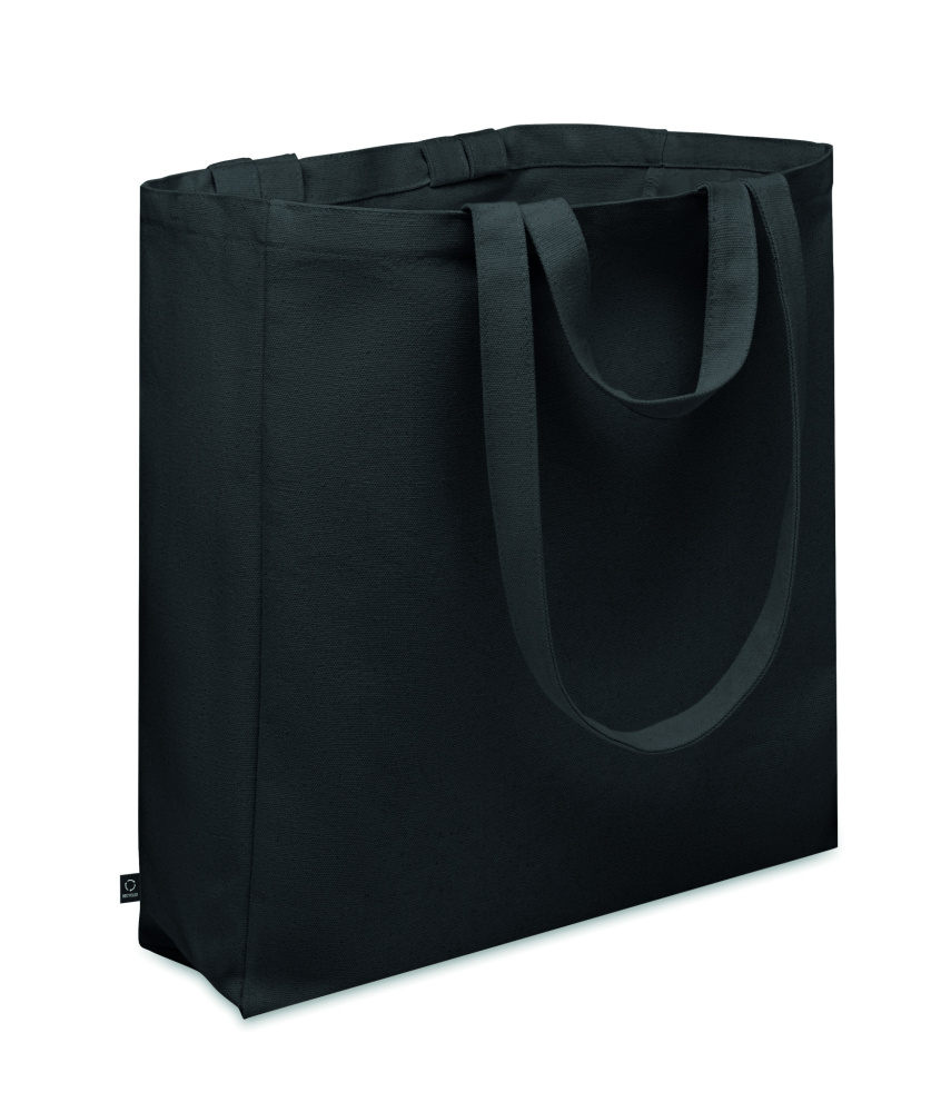 Logo trade promotional items picture of: Recycled cotton shopping bag