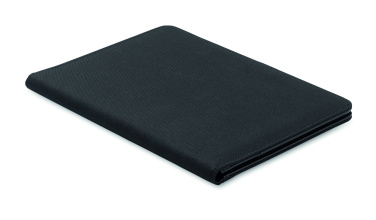 Logo trade promotional merchandise image of: A5 portfolio 300D RPET