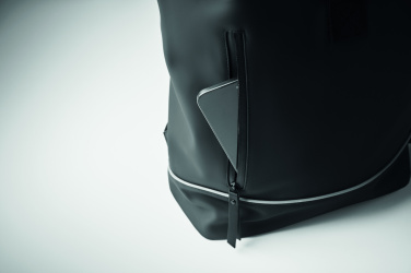 Logo trade business gifts image of: Laptop 15" roll top PU backpack