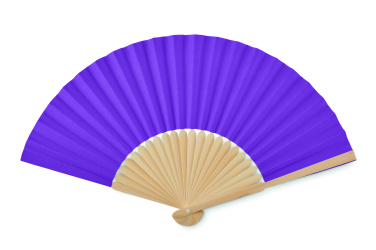 Logo trade promotional giveaways picture of: Manual hand fan