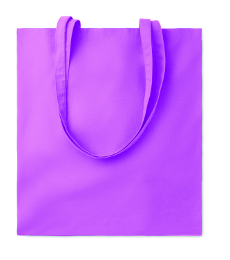 Logo trade promotional merchandise image of: 140 gr/m² cotton shopping bag