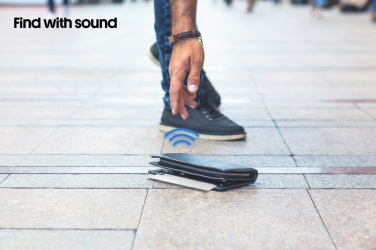 Logotrade business gift image of: Findcard RCS recycled plastic item finder card