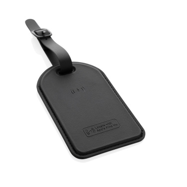Logo trade promotional gift photo of: Globetrack RCSrPolyester luggage tag with worldwide locating